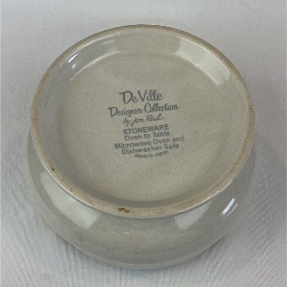 DeVille Designer Collection By Jon Paul Stoneware Gravy Server Vintage Japan - Picture 7 of 9